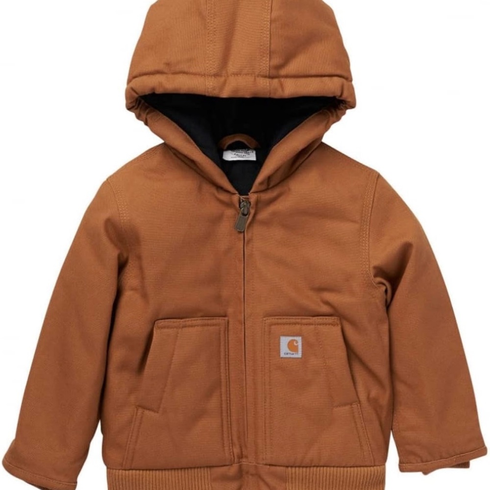 COPY - NWT
Carhartt Boys' Canvas Insulated Hooded Active Jacket